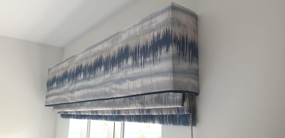 Contour Denim Pelmet - Ardloch Interiors