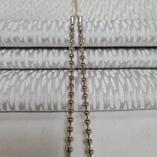 Astrid Silver Roman Blind - Ardloch Interiors
